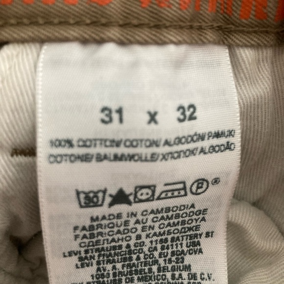 Mens Alpha Slim Docker Khakis - Picture 4 of 5